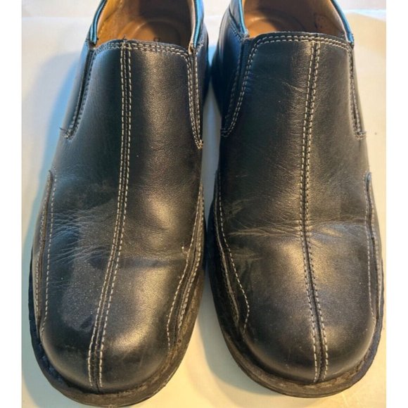 Men's Dockers Pro Style Slip On Shoes Leather Black Size 8M Comfort - Picture 4 of 8